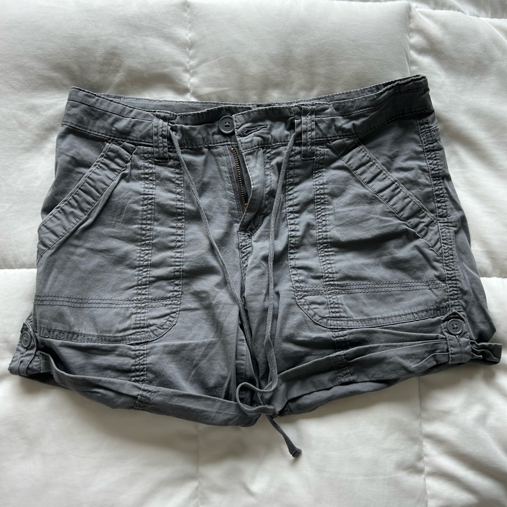 Supplies Casual Gray Utility Drawstring Shorts Women’s 4